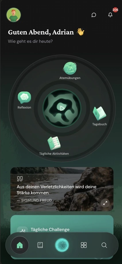 Lenu AI mobile application