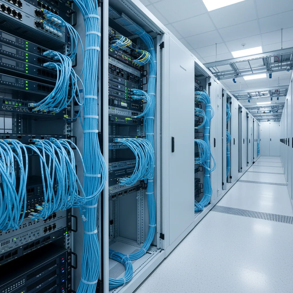 Network cabling and data center infrastructure